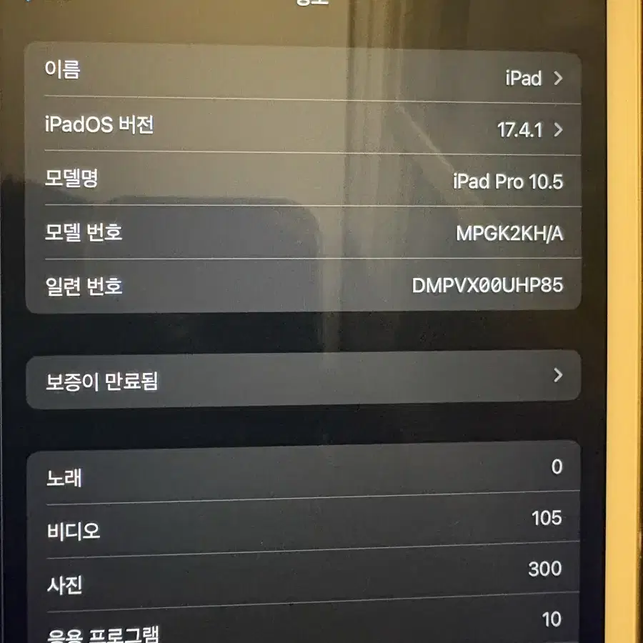 아이패드 프로 10.5 512GB