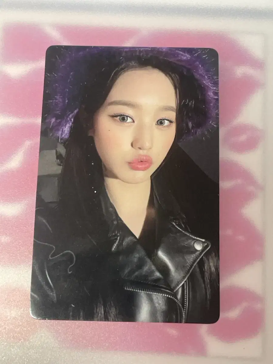 ive eleven yizhiyu 2nd jang wonyoung photocard