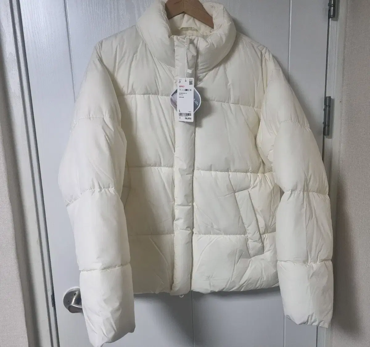 (NEW)SPAO Basic Puffer_SPJPE4TC11 Ivory L