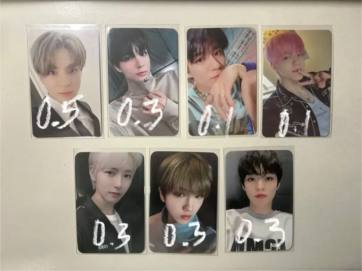 Jeno photocard chenle jisung renjun FCMM NCT Dream