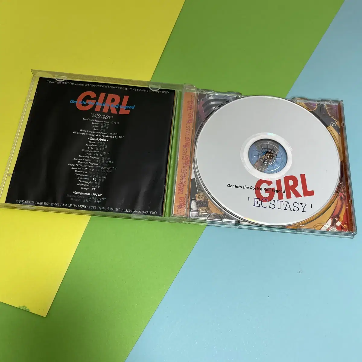 [중고음반/CD] 김세헌 걸 GIRL 2집 ECSTASY