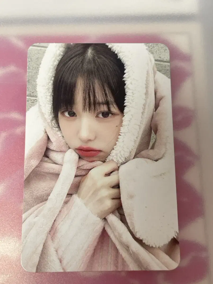 ive mine makestar jang wonyoung pre-order benefit photocard