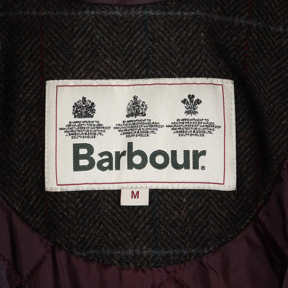 바버 BARBOUR NEW CASTLE 뉴캐슬 왁스 자켓 M