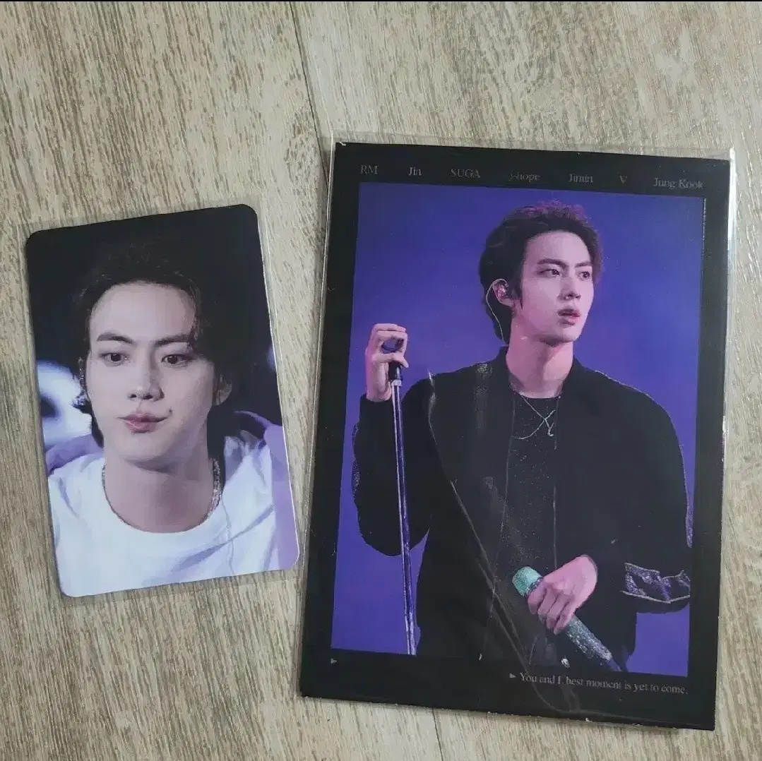 Bangtan Seokjin Old Together CinemaPhotocard Bulk