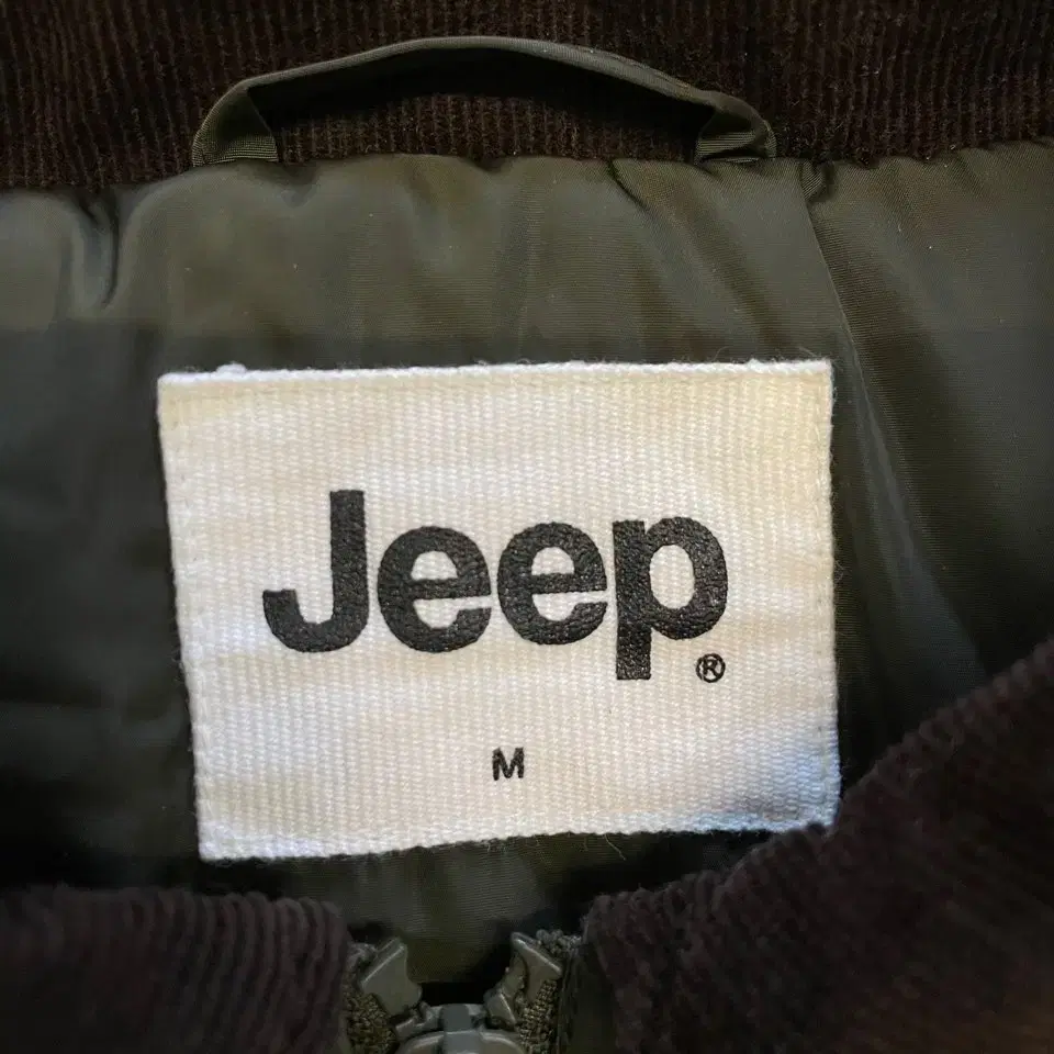 지프 JEEP 남성 오리털 퀼팅 경량패딩 95