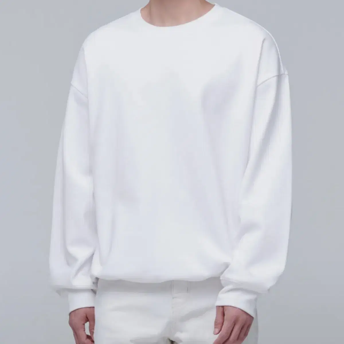 <새제품> Unisex Standard Flat Terry Oversized String Sweatshirt 3XL