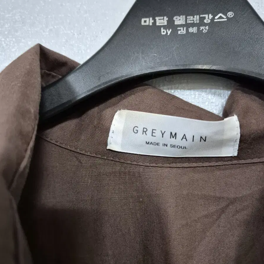 GREYMAIN 루즈핏 긴팔 남방 프리