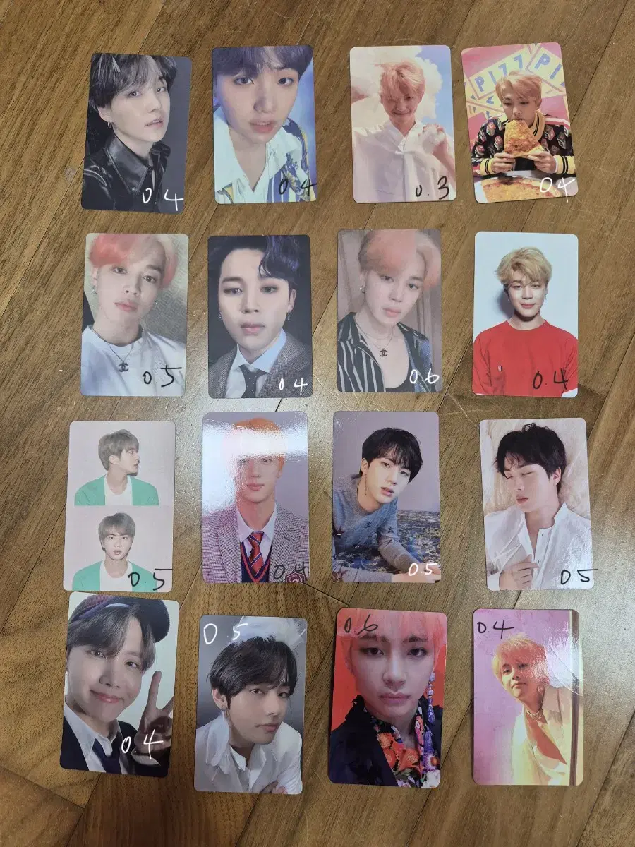 BTS bangtan Goods photocard WTS