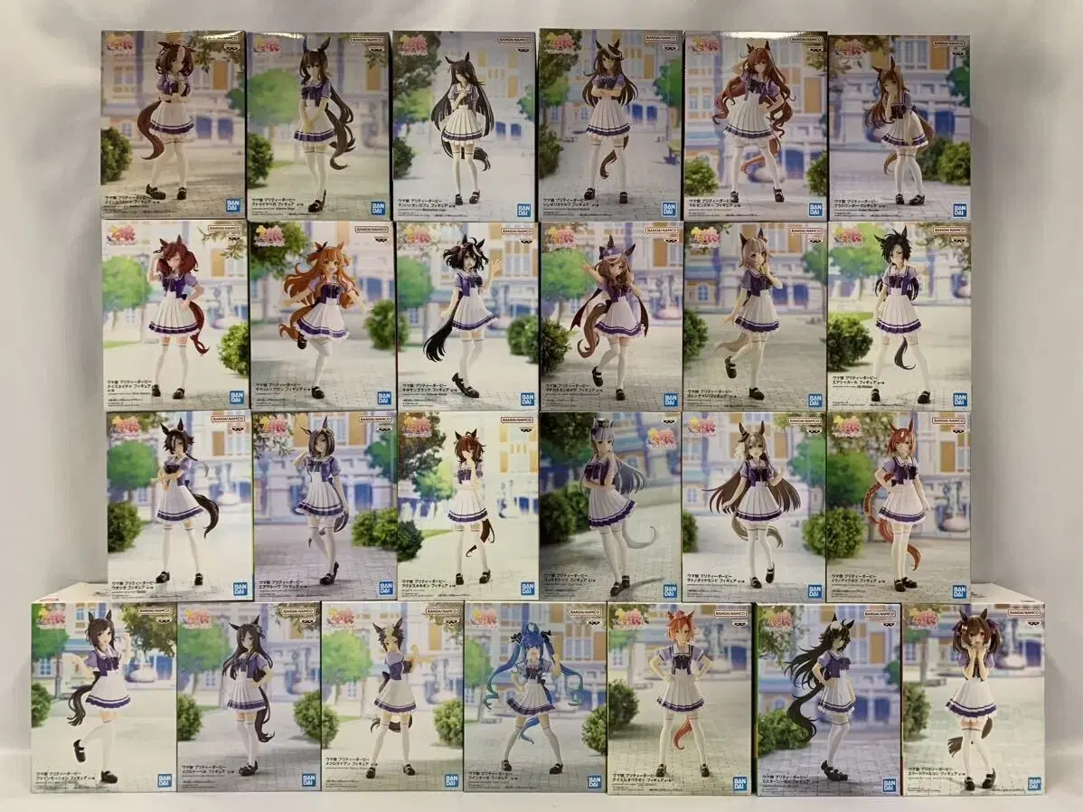 Quick sale) Cheap!!! 25 Umamusume Giveaway Figures Vahn Presto bulk Sells