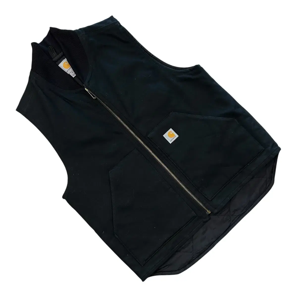 [M] Calhart Duck Active Vest Vest Black