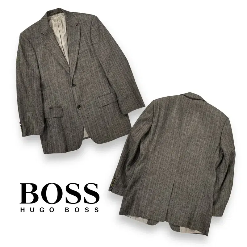 Loro Piana Hugo Boss Herringbone Blazer S04175