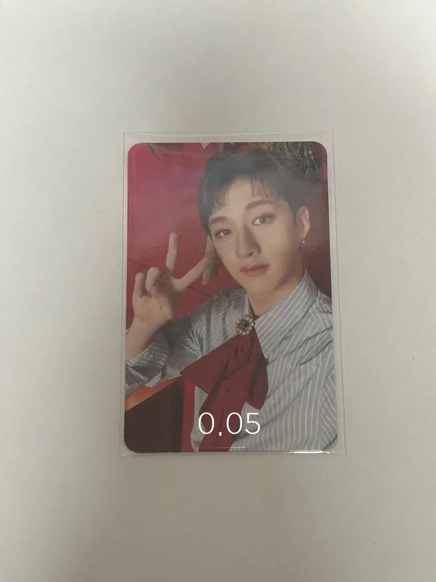 Bang Chan Kibble (Christmas Evil) Photo Card