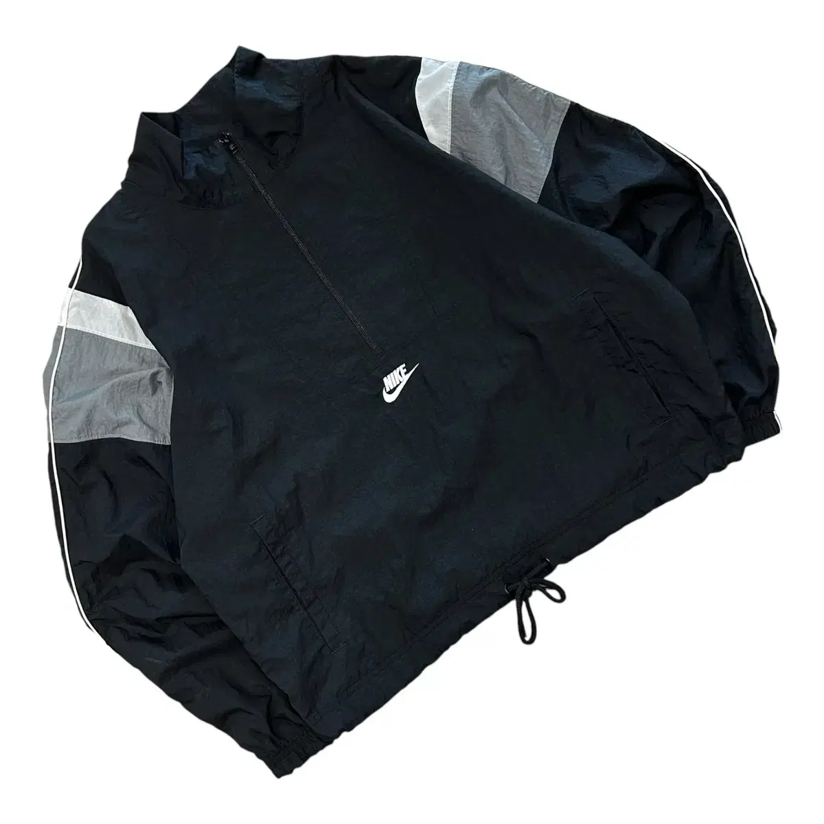 [XS] Nike Heritage Vahn Anorak Windbreaker Black