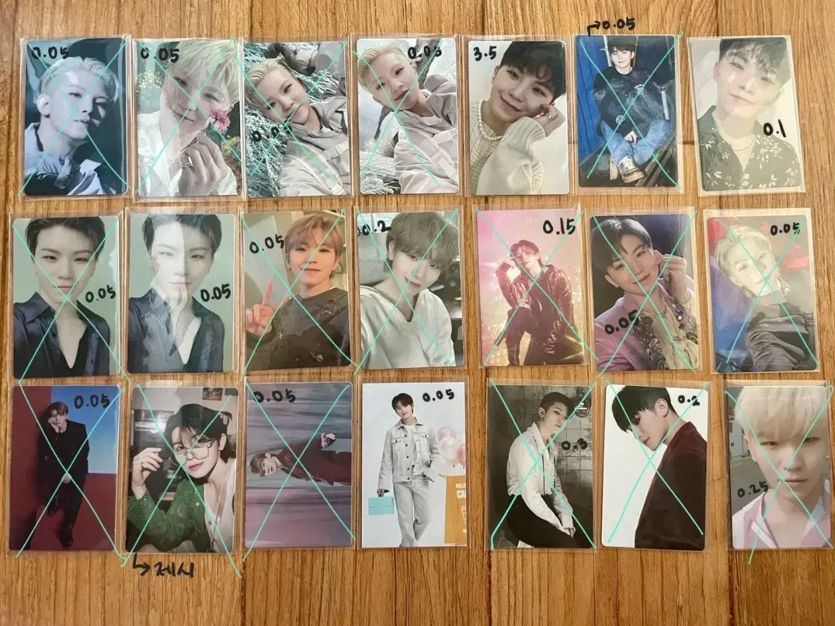 Quick sale!) seventeen woozi photocard sell does