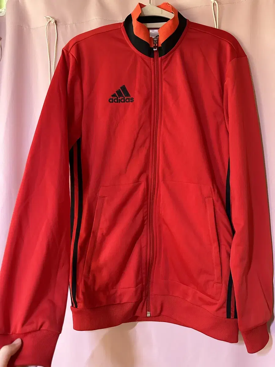 Adidas Jersey 95 Adidas Jersey Red Three-Way Tracksuit Top