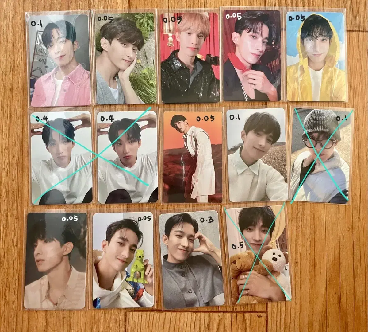 Quick sale!) seventeen dk I sell photo kards