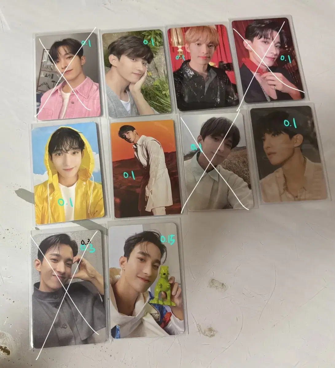 Quick sale!) seventeen dk I sell photo kards