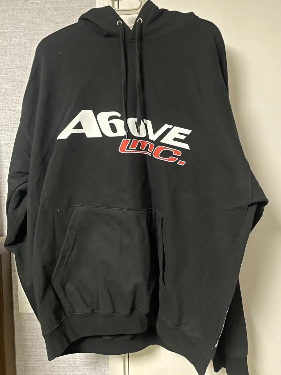 aomg(a6ove)xlmc collab hoodie large size l