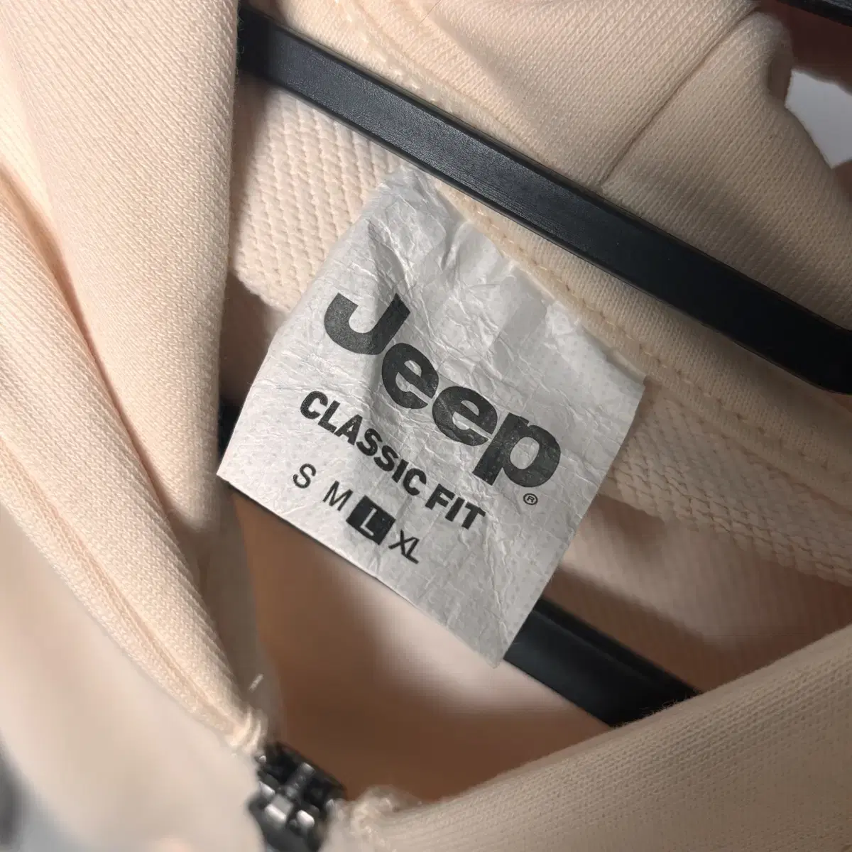 Jeep 지프 아이보리 후드집업