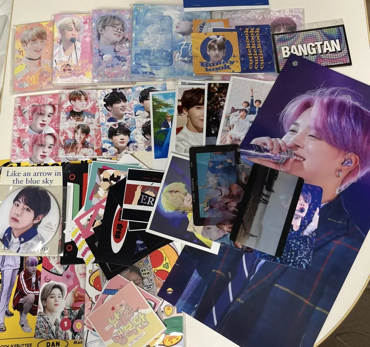 Bangtan unofficial goods in bulk