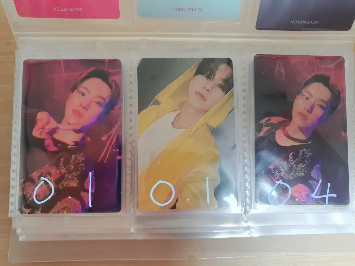 Hoshi photocard wts Heaven Yin Xin FML Rinse Rae Unod Clap Clap Hwa