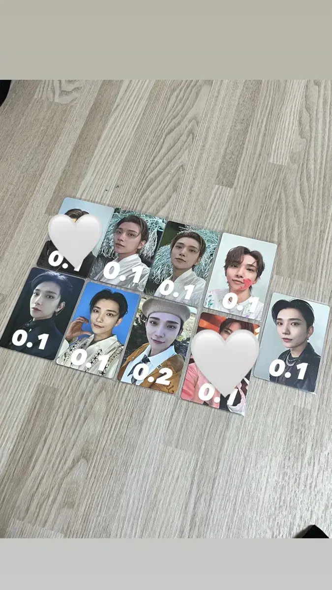 Seventeen joshua Sells photo cards