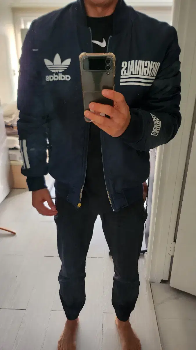 <<최저가템!!>>Adidas Airlines Bomber Jacket!(feat.video attached!)