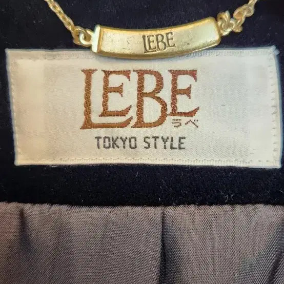 LEBE TOKYO STYLE 고급 벨벳 자켓