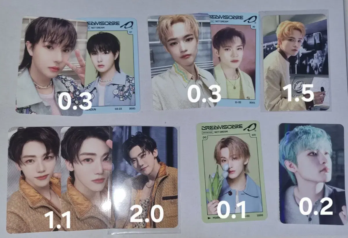 Sell) nct dream DREAMSCAPE tc mark renjun jaemin Chenle