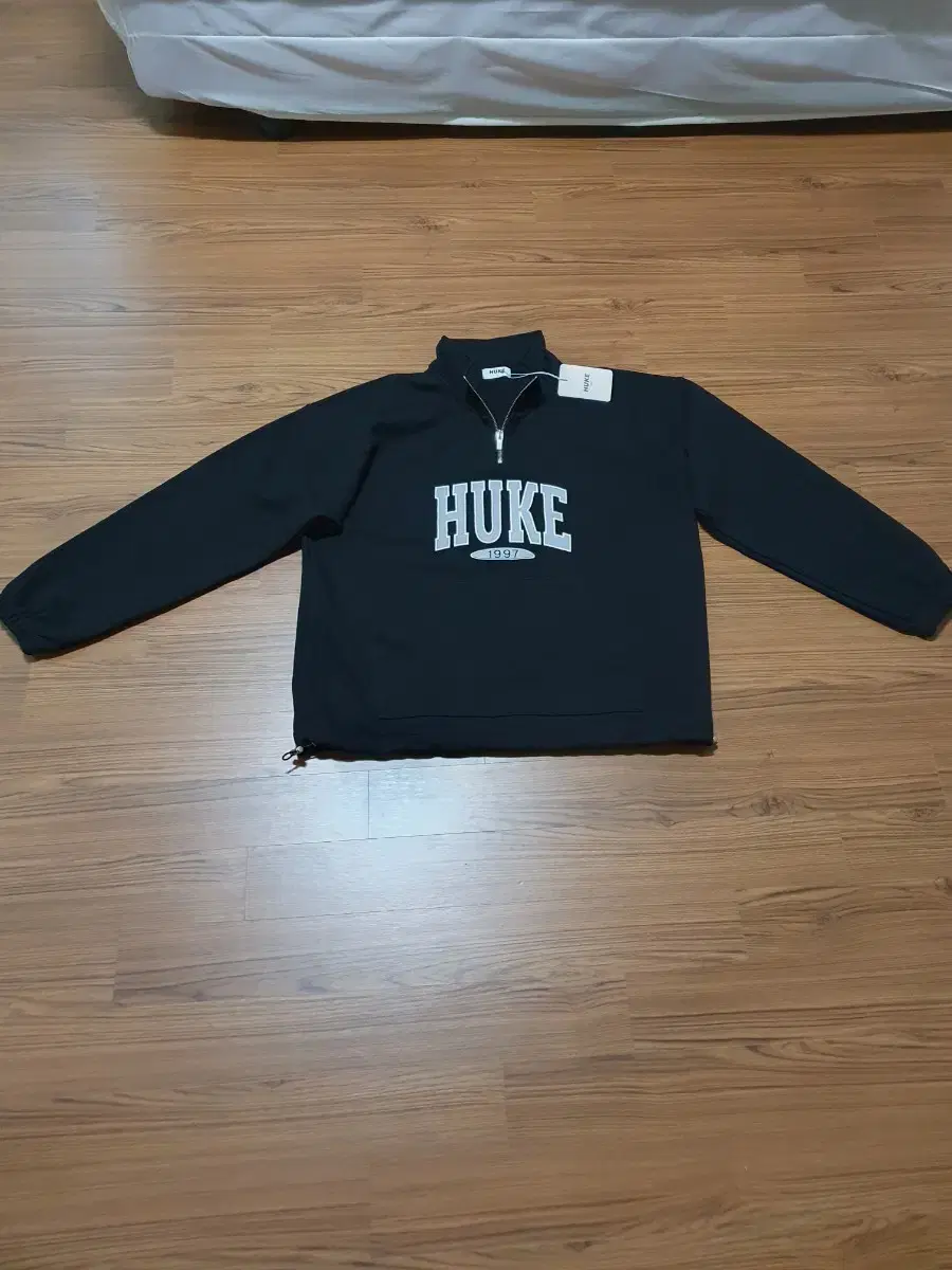 New L HUKE Hook Vahn Zip-Up Anorak T-Shirt Mock Neck