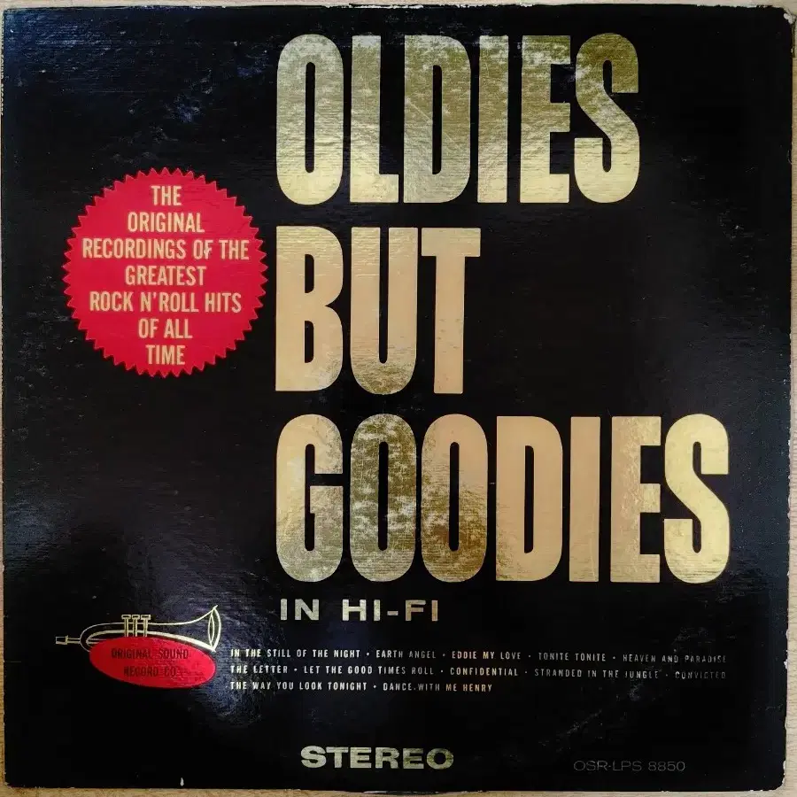 V.A: OLDIES BUT GOODIES 음반 (LP 턴테이블 오디오