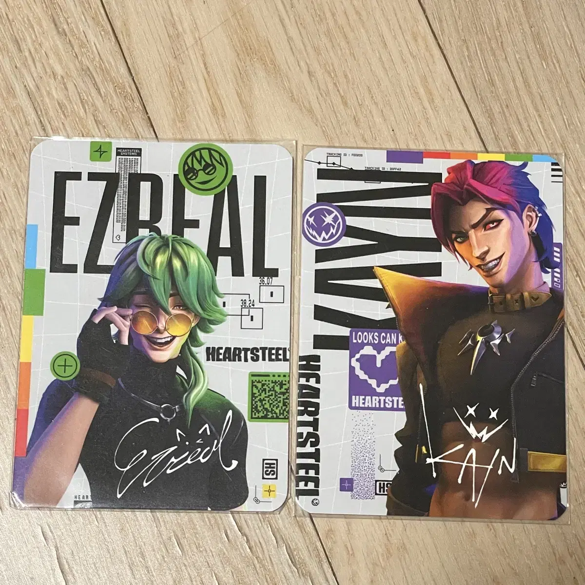 Lol Heartsteel Noted Ezreal Kane photocard Photo Cards in Bulk