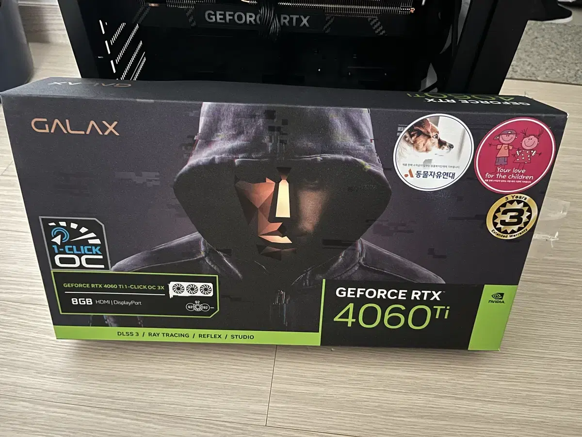 갤럭시 ㅈl포스 4060ti 3팬 판매