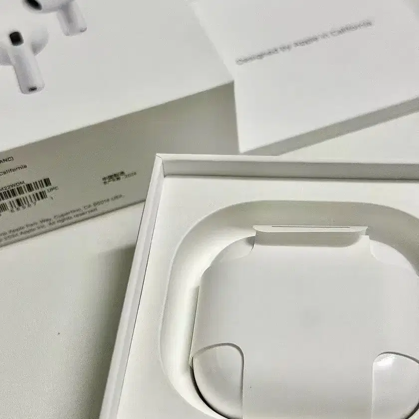 APPLE Airpods 4세대 반 송이형 무선 노이즈 감소 헤드폰