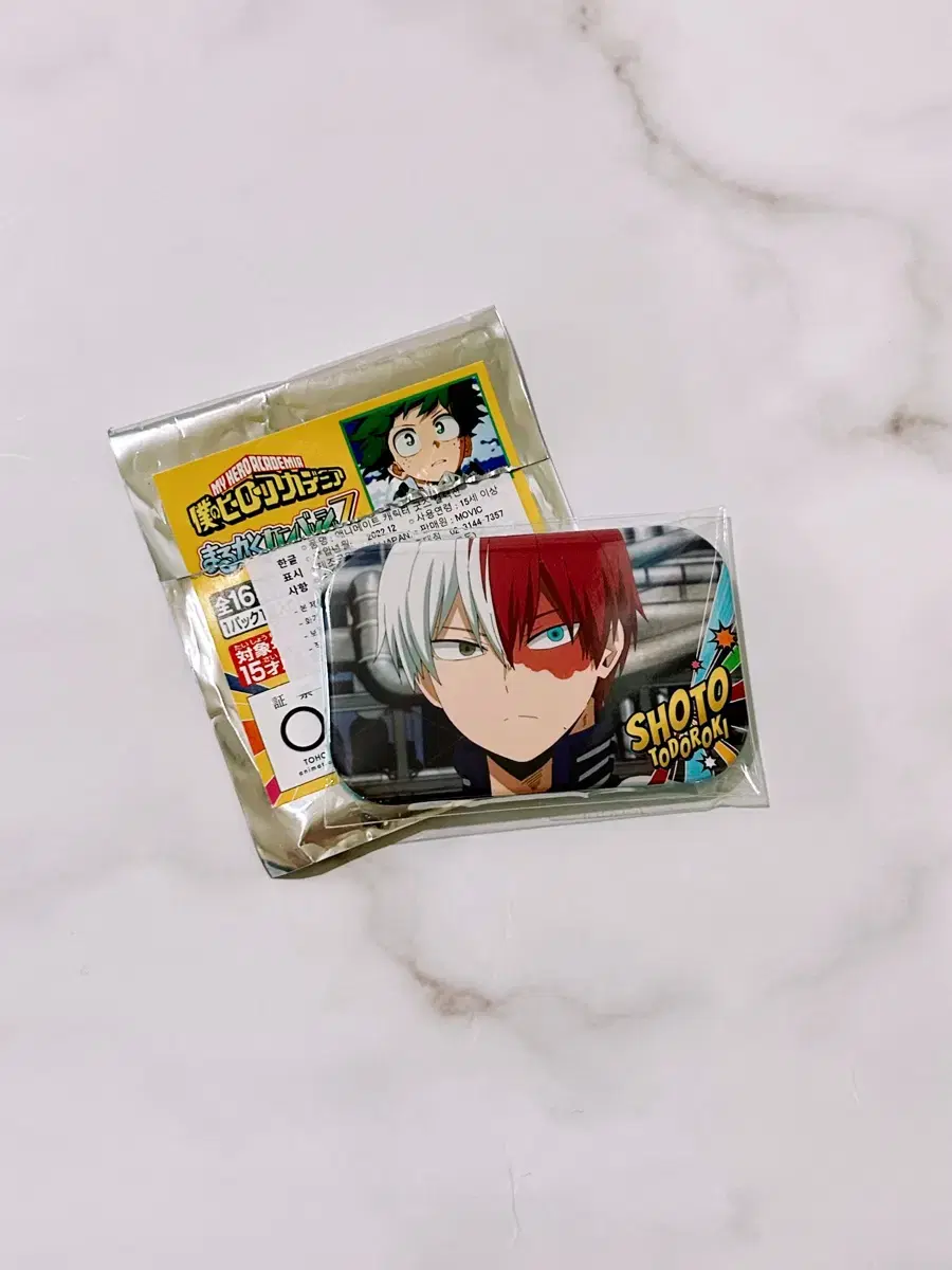 Hiroaka Todoroki Shoto Square Can Badge