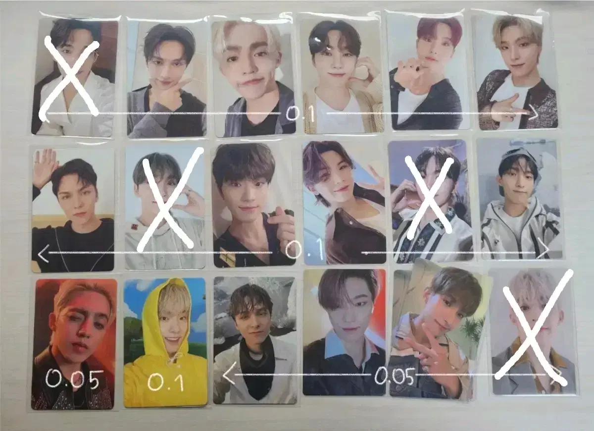 Seventeen Photo Card photocard seasons greetings Park Hwa Chan Caran Carat Vahn Quick sale