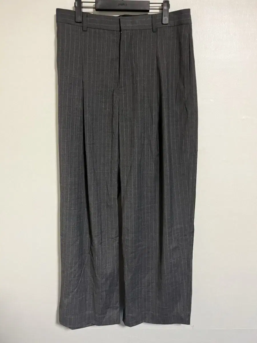 (Quick sale) Coors - Striped Wool Wide Trousers