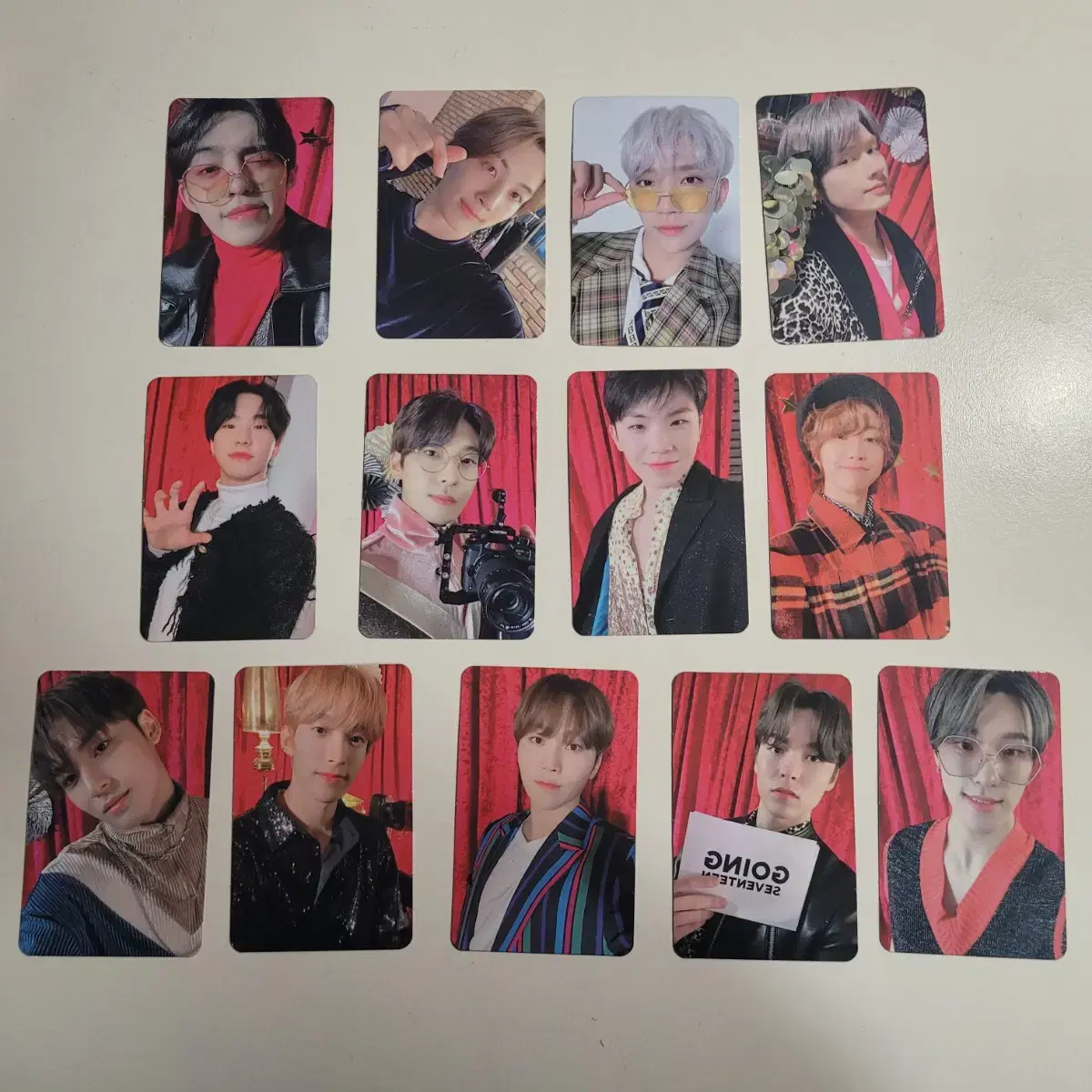 Seventeen Going Magazine + photocard Chapter 13 bulk wts (unsealed)