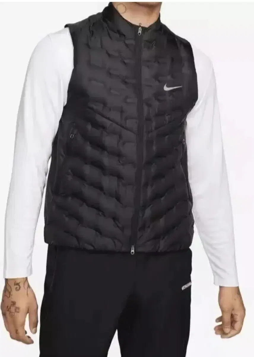 (Golf.Running)Nike Thermafit ADV Downfill Running Vest Black 2XL(115)