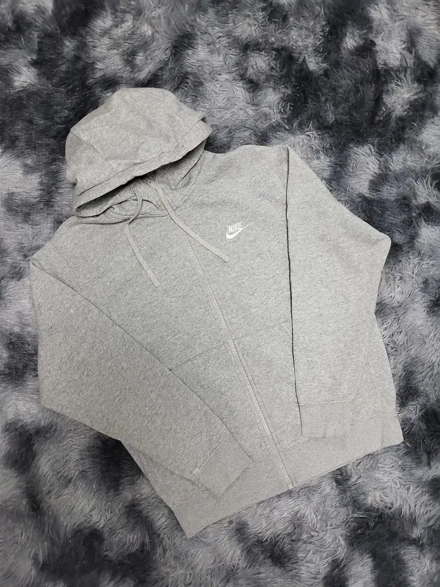 Nike Brushed Hoodie Zip Up