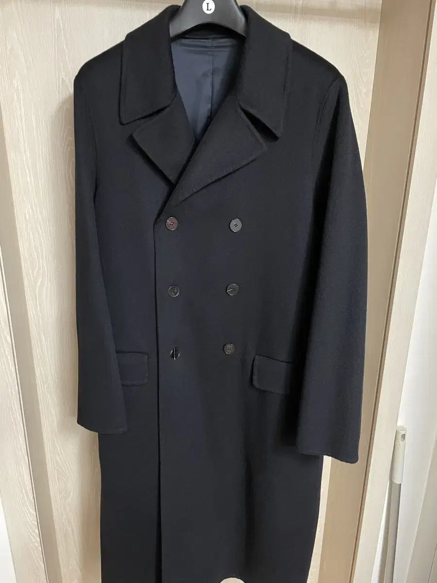 Mamagari Boned Coat Dark Navy Size 50