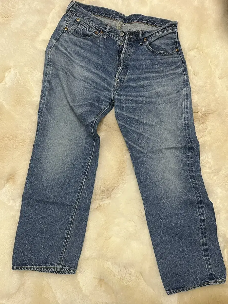 Warehouse 1101 USED WASH(LIGHT INDIGO) 34