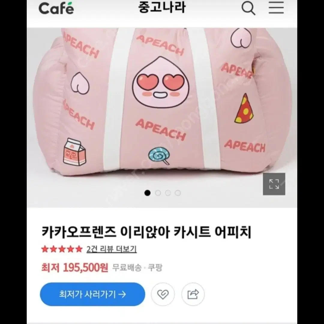 애견 카시트 카카오프렌즈