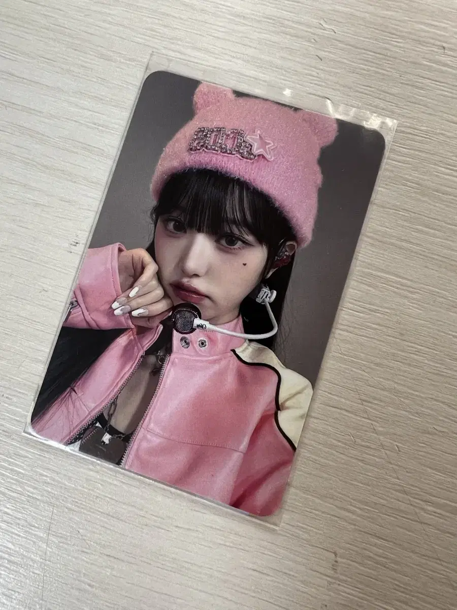 ive mein apple music 돼햄녕 jang wonyoung photocard wts