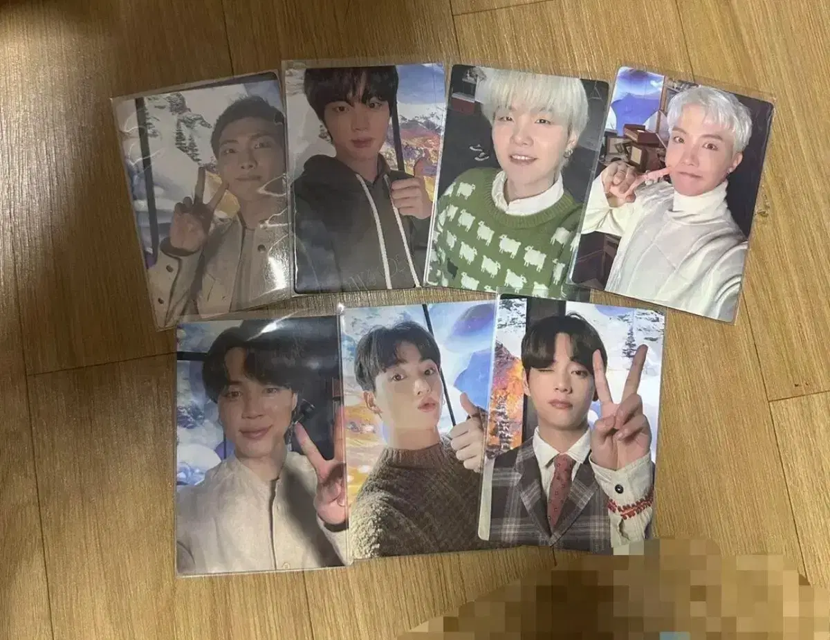 (Bulk) bangtan Holiday Little Wish BTS Holiday bulk Transfer