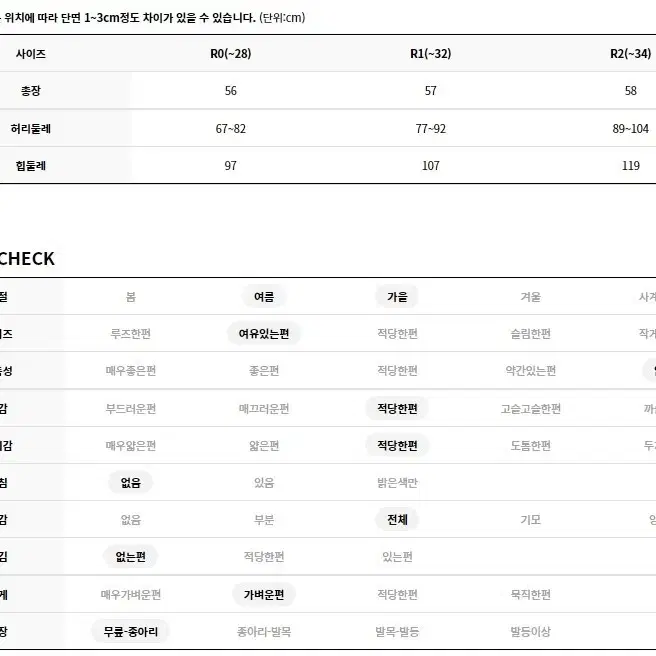 로미스토리 샌더소니아 치마 (사이즈 34)