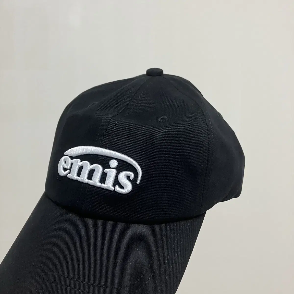 이미스모자 emis 볼캡 블랙