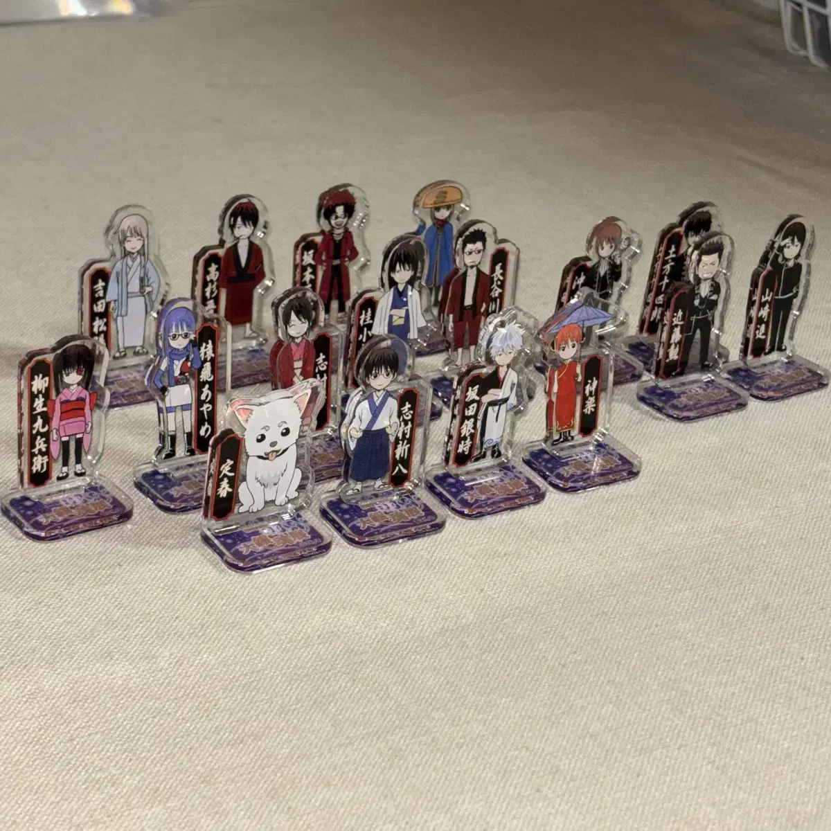 Gintama vs. Gintama Minis acrylic Bulk of 17