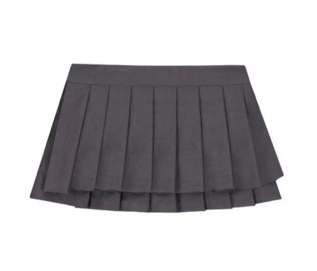 컴아웃앤플레이 코프 클리시어 pleat-on-pleat skirt