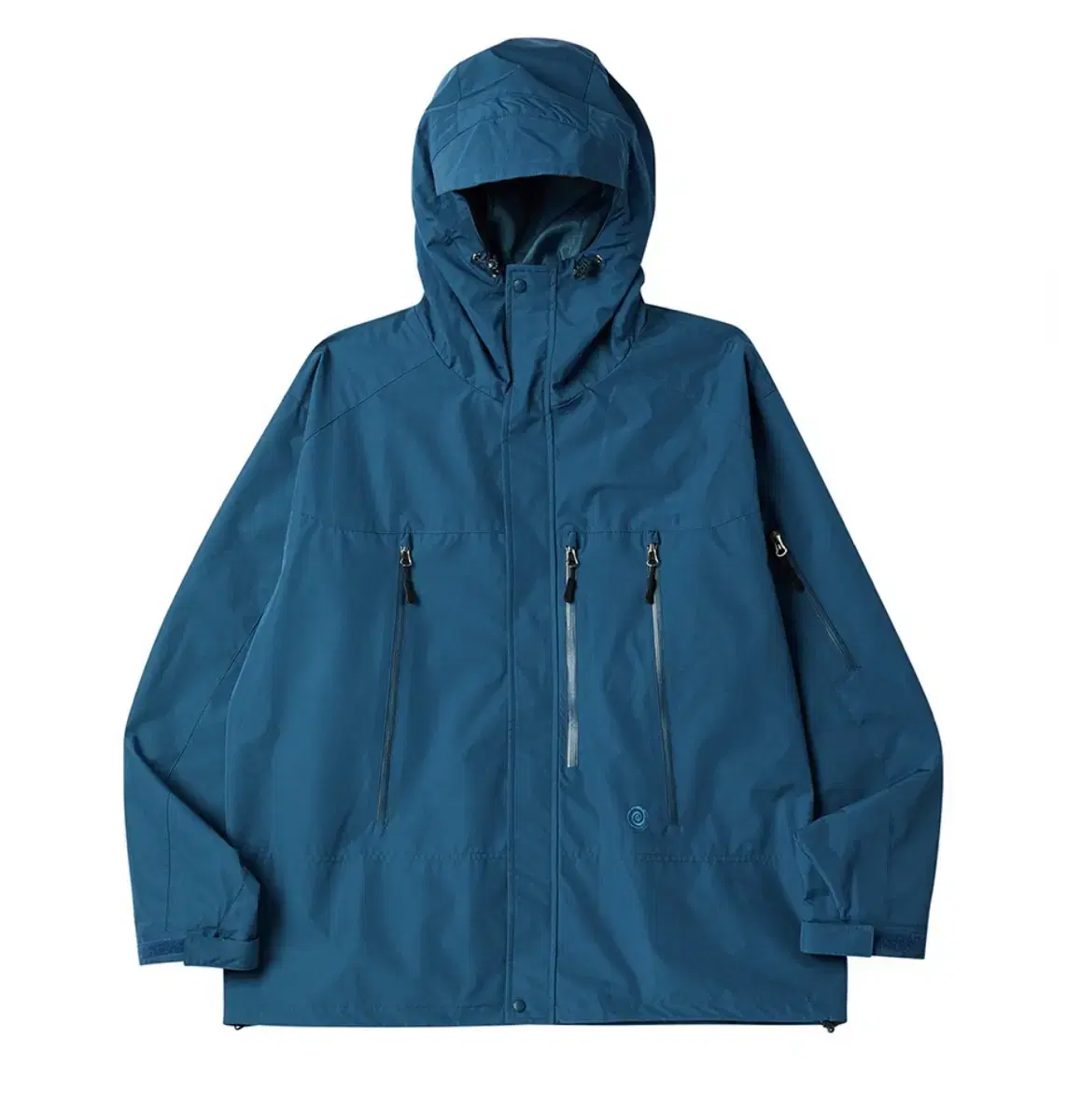 [L] Layers Summit Hooded Windbreaker Sapphire Bloo